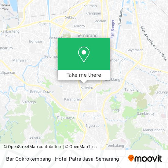 Bar Cokrokembang - Hotel Patra Jasa map
