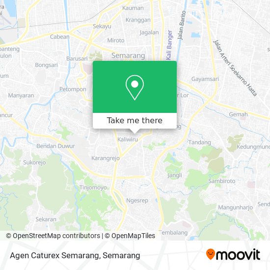 Agen Caturex Semarang map