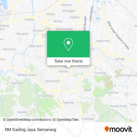 RM Gading Jaya map