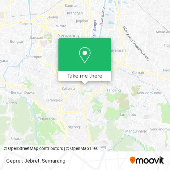 Geprek Jebret map