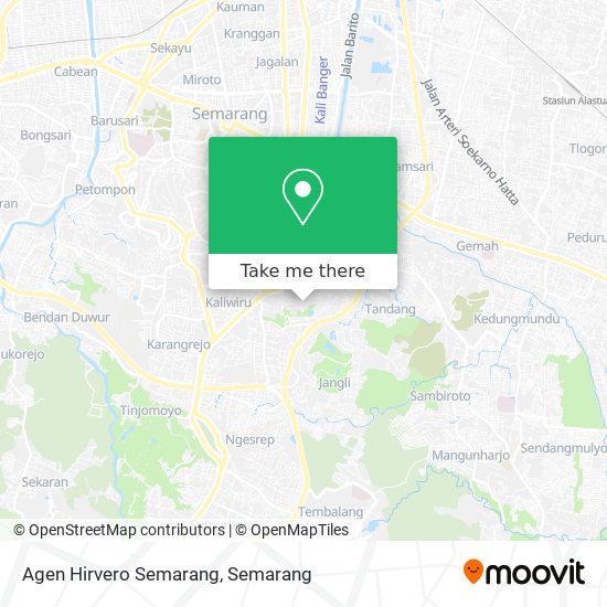 Agen Hirvero Semarang map