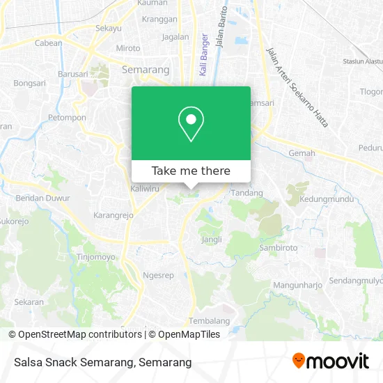 Salsa Snack Semarang map