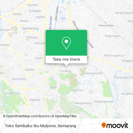 Toko Sembako Ibu Mulyono map