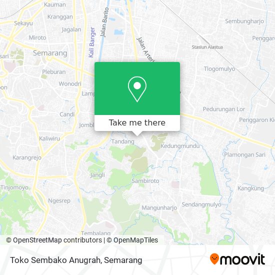 Toko Sembako Anugrah map