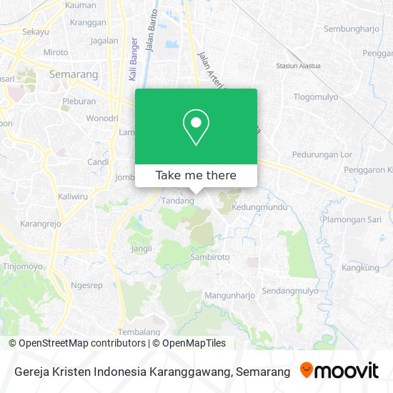 Gereja Kristen Indonesia Karanggawang map