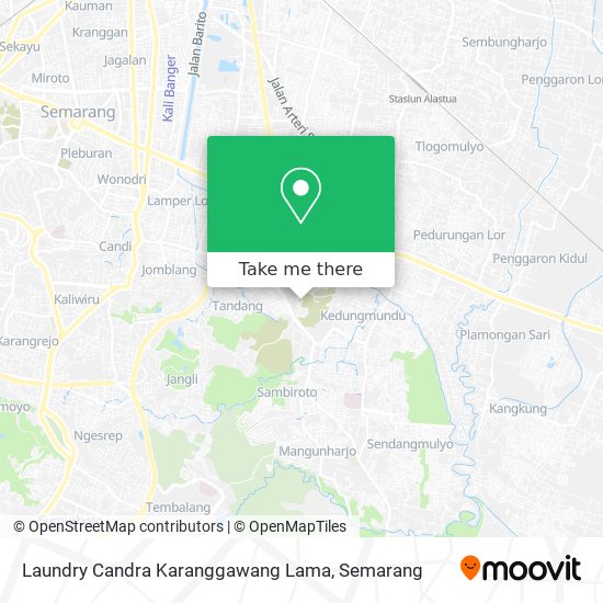 Laundry Candra Karanggawang Lama map