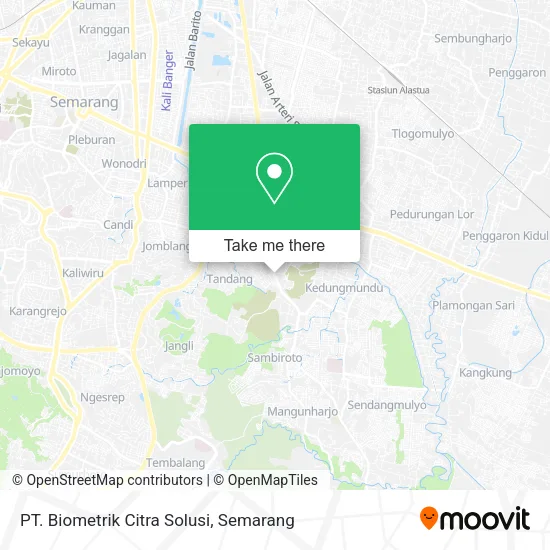 PT. Biometrik Citra Solusi map