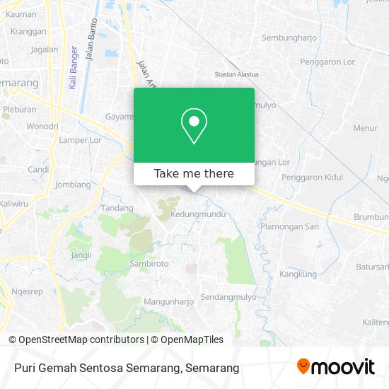 Puri Gemah Sentosa Semarang map