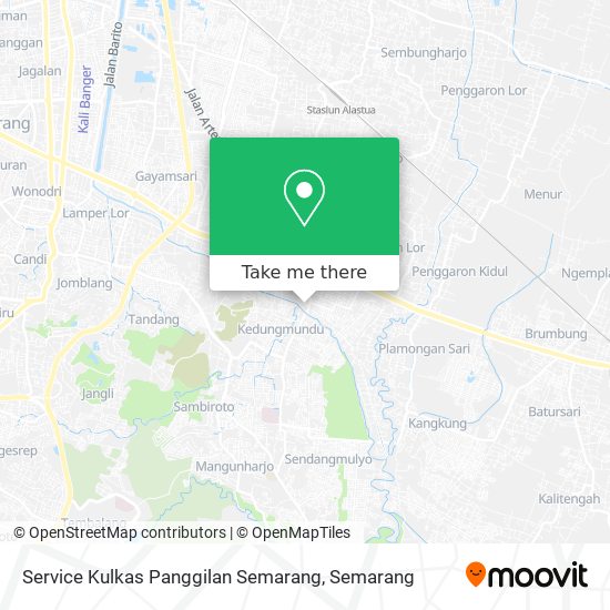 Service Kulkas Panggilan Semarang map