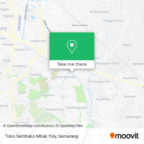 Toko Sembako Mbak Yuly map