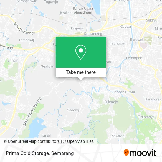 Prima Cold Storage map