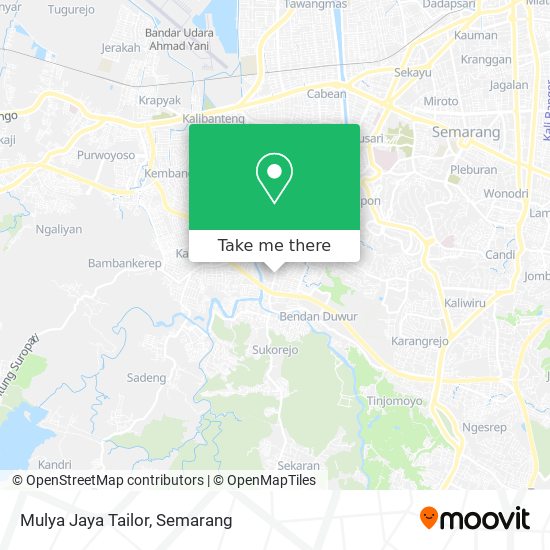 Mulya Jaya Tailor map