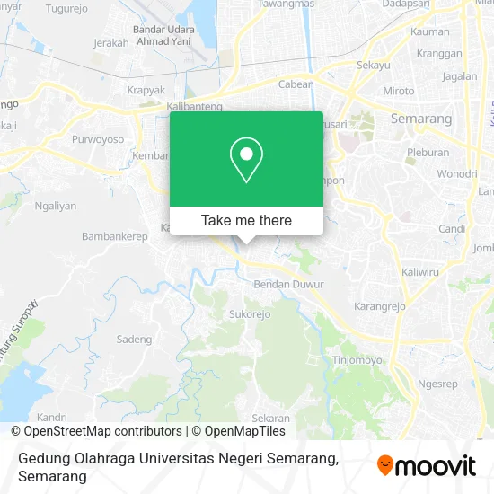 Gedung Olahraga Universitas Negeri Semarang map