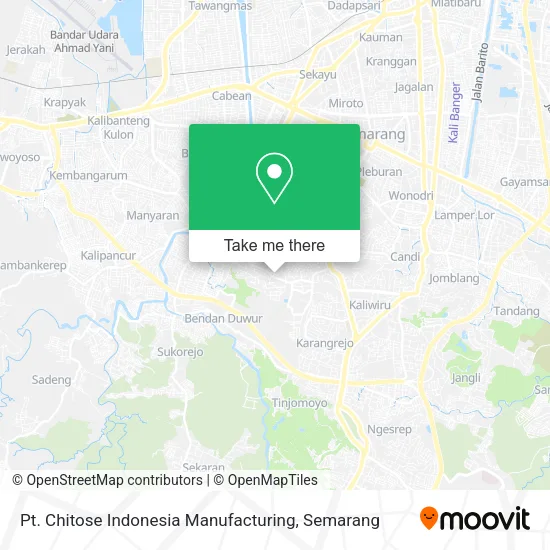 Pt. Chitose Indonesia Manufacturing map