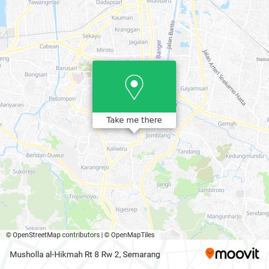 Musholla al-Hikmah Rt 8 Rw 2 map
