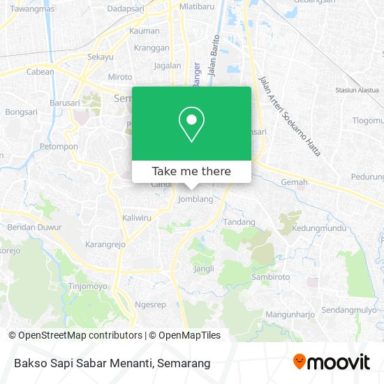 Bakso Sapi Sabar Menanti map