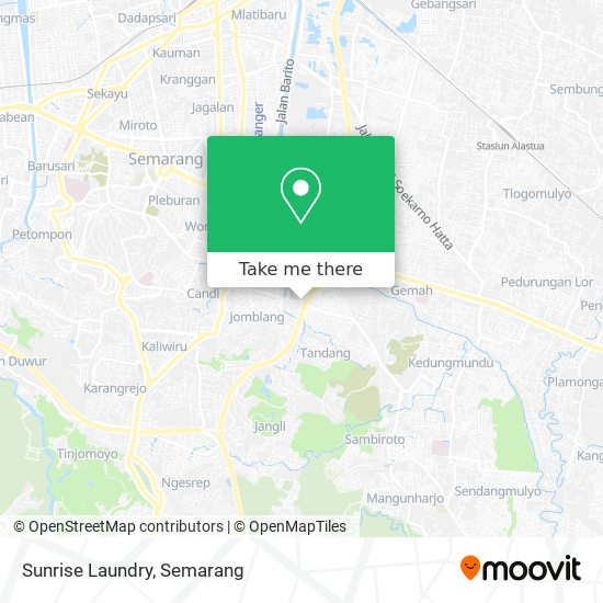 Sunrise Laundry map