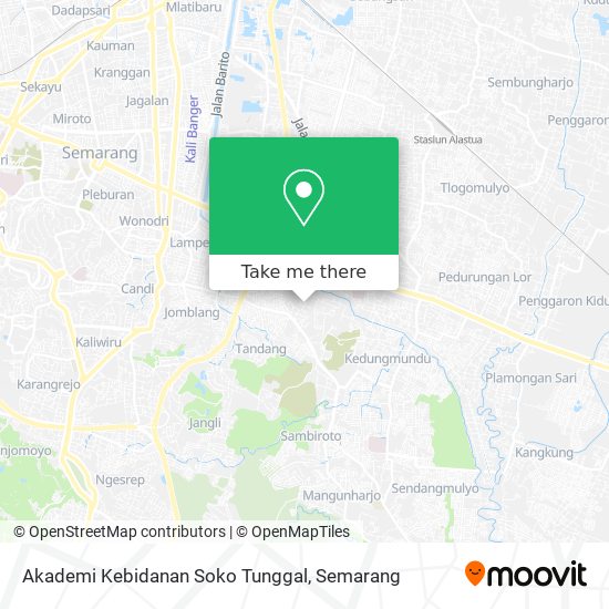 Akademi Kebidanan Soko Tunggal map