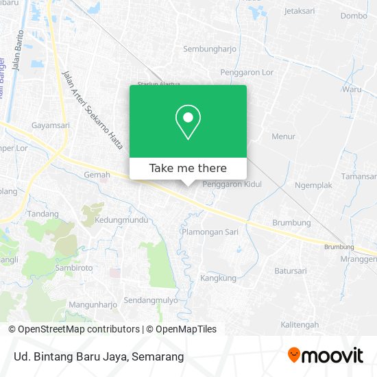 Ud. Bintang Baru Jaya map