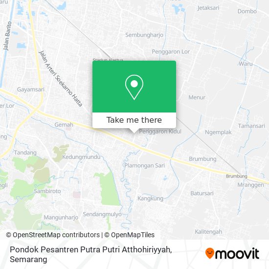 Pondok Pesantren Putra Putri Atthohiriyyah map