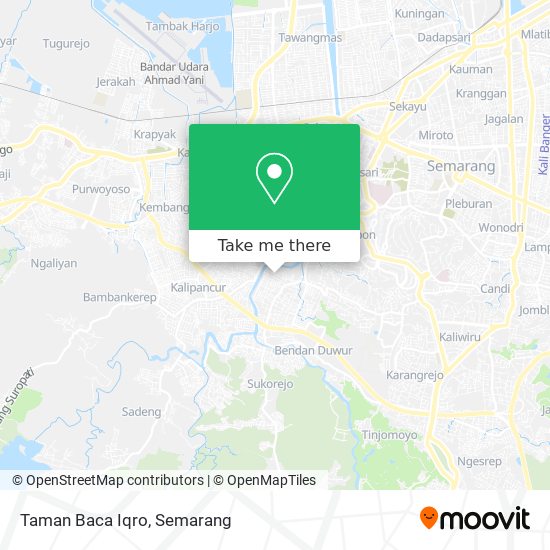 Taman Baca Iqro map