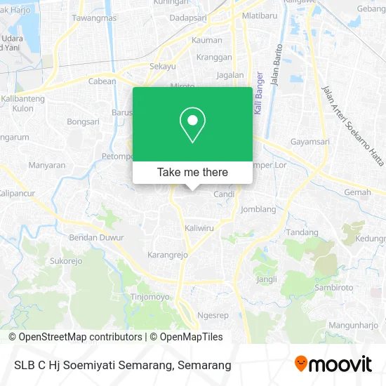 SLB C Hj Soemiyati Semarang map