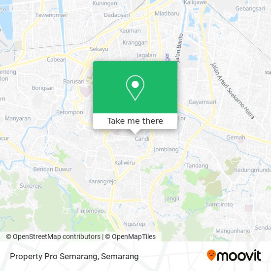 Property Pro Semarang map