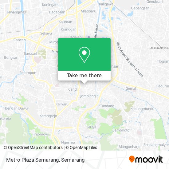 Metro Plaza Semarang map