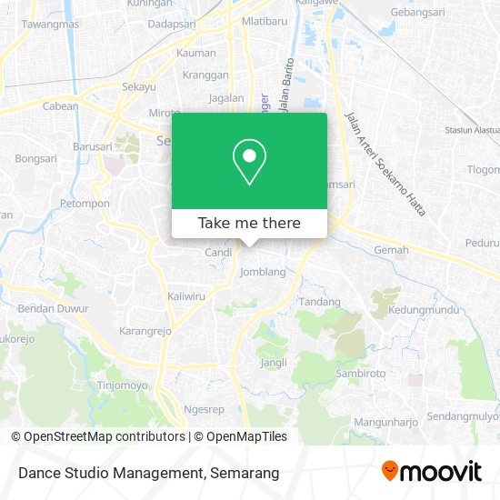 Dance Studio Management map