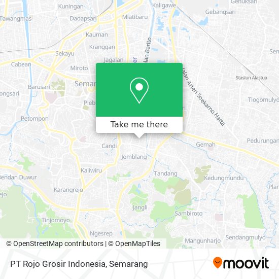 PT Rojo Grosir Indonesia map