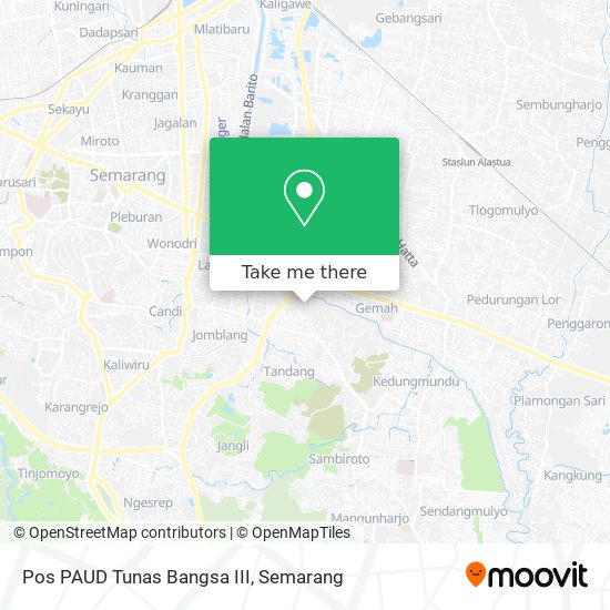 Pos PAUD Tunas Bangsa III map