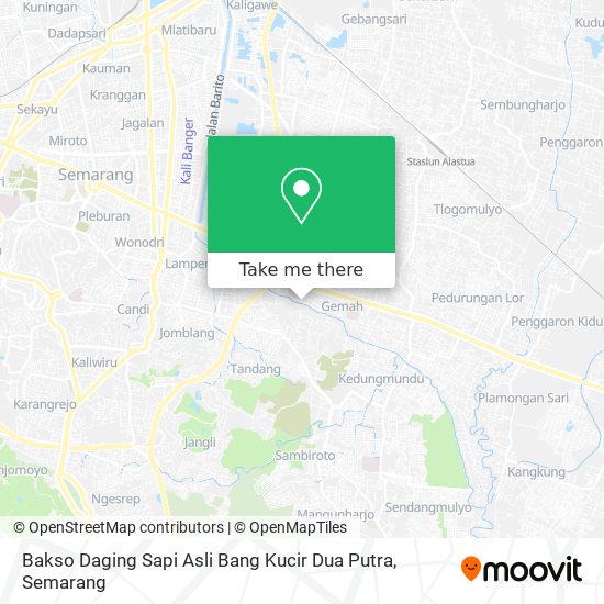 Bakso Daging Sapi Asli Bang Kucir Dua Putra map