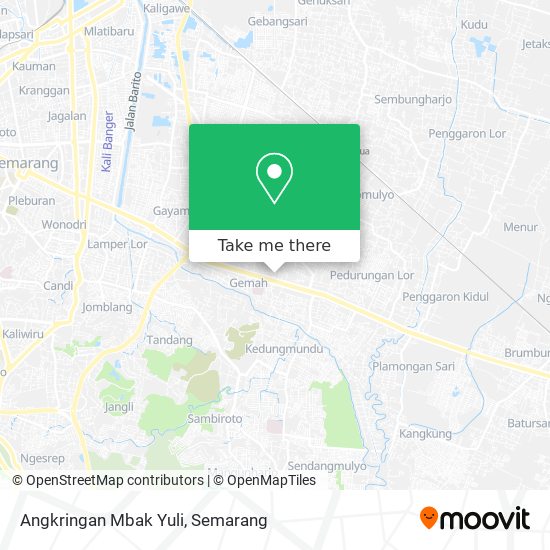 Angkringan Mbak Yuli map