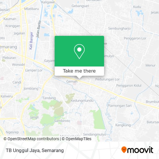 TB Unggul Jaya map