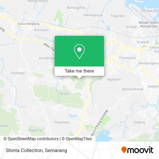 Shinta Collection map