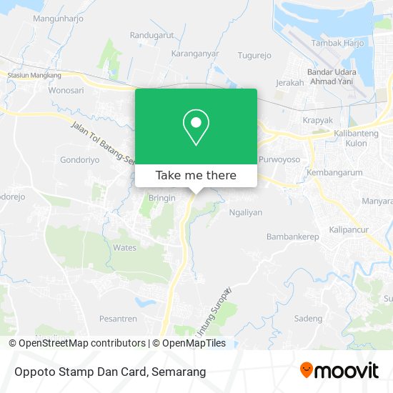 Oppoto Stamp Dan Card map