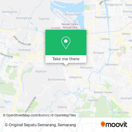 G-Original Sepatu Semarang map