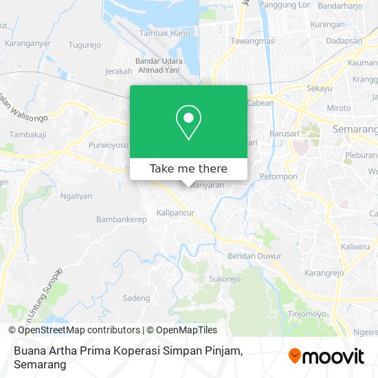 Buana Artha Prima Koperasi Simpan Pinjam map