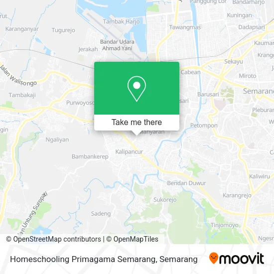 Homeschooling Primagama Semarang map
