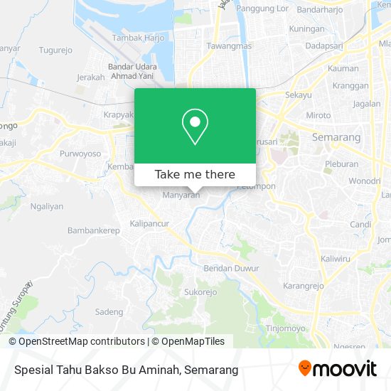 Spesial Tahu Bakso Bu Aminah map