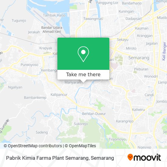Pabrik Kimia Farma Plant Semarang map