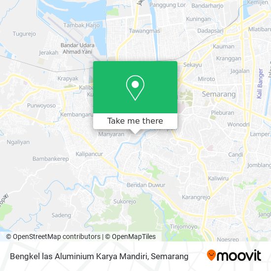 Bengkel las Aluminium Karya Mandiri map