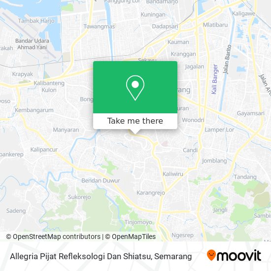 Allegria Pijat Refleksologi Dan Shiatsu map