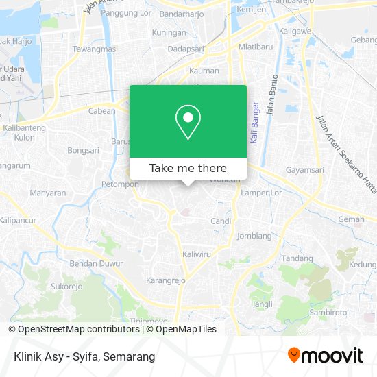 Klinik Asy - Syifa map