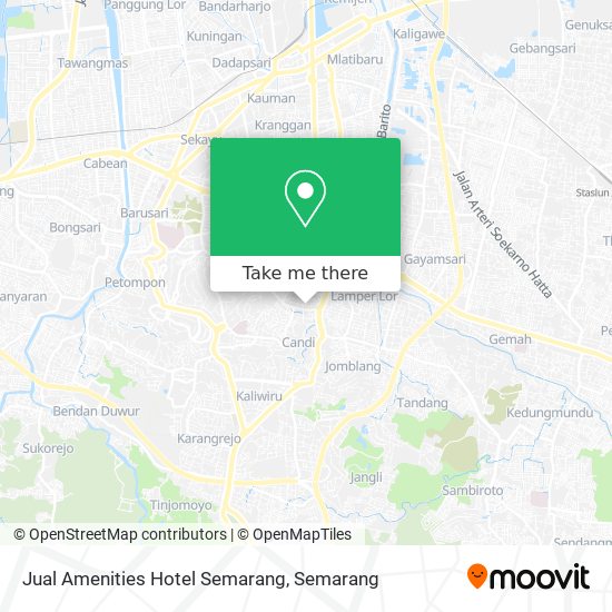 Jual Amenities Hotel Semarang map