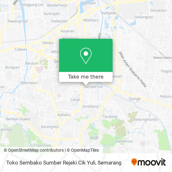 Toko Sembako Sumber Rejeki Cik Yuli map