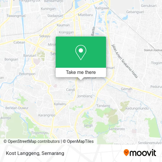 Kost Langgeng map
