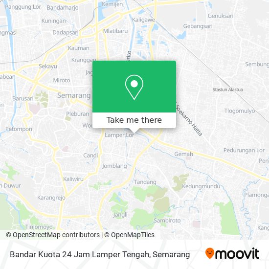 Bandar Kuota 24 Jam Lamper Tengah map