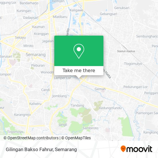 Gilingan Bakso Fahrur map