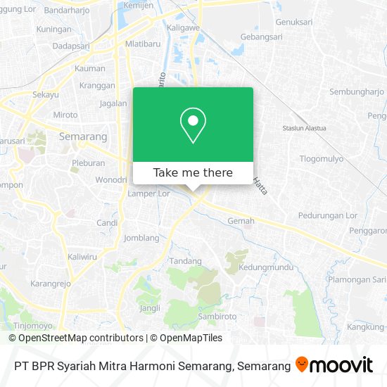 PT BPR Syariah Mitra Harmoni Semarang map